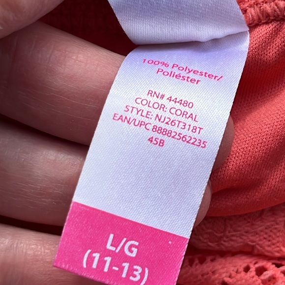 No Boundaries spaghetti strap lace maxi L (11-13) - Picture 6 of 11